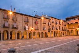 Plaza Mayor di Sigüenza. Guadalajara