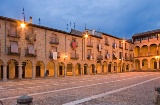 Plaza Mayor square in Sigüenza. Guadalajara