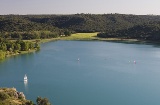 Panoramica delle lagune di Ruidera, a Ciudad Real (Castiglia-La Mancia)