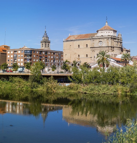 Veduta del fiume Tago all