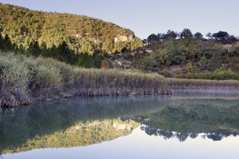 Vue du lac de Taravilla (province de Guadalajara, Castille-La Manche)