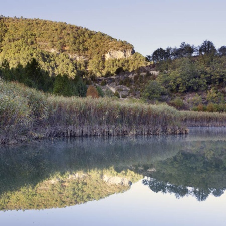 View of Taravilla Lagoon (Guadalajara, Castilla-La Mancha)