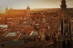Vista aérea de Toledo