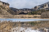 Widok na lagunę w Uña (prowincja Cuenca, Kastylia-La Mancha)