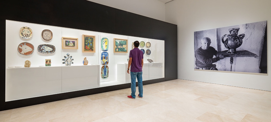 Saal XII des Picasso-Museums in Málaga