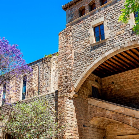 Former hospital of Santa Creu. Barcelona.