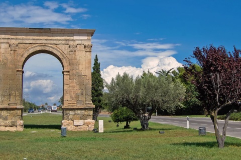 Torbogen von Bará. Tarragona