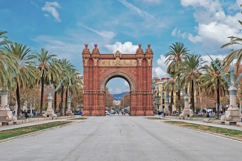 バルセロナの凱旋門