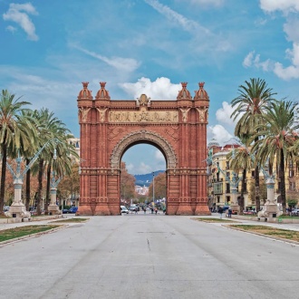 Arco do triunfo de Barcelona