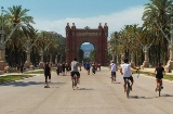 Arco del triunfo en Barcelona