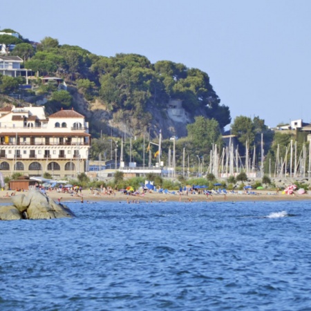 View of Arenys de Mar (Barcelona, Catalonia)