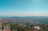 Widok na Barcelonę z Tibidabo