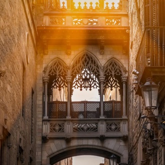 Gotisches Viertel in Barcelona