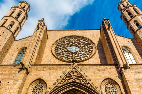 Bazylika Santa María del Mar Barcelona.