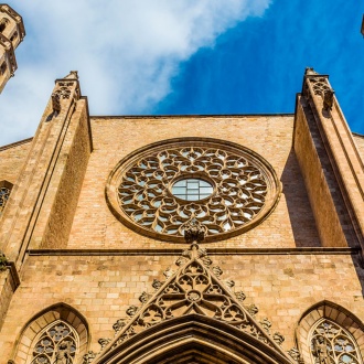 Bazylika Santa María del Mar Barcelona.