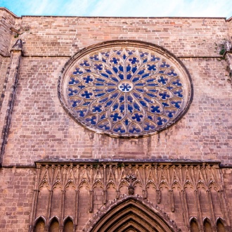 Bazylika Santa María del Pi. Barcelona.