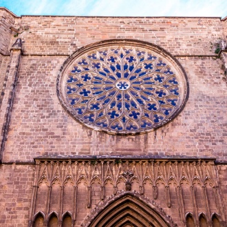 Basílica de Santa María del Pi. Barcelona.