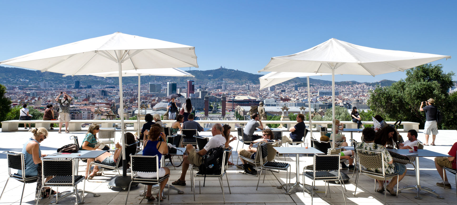 Caffè a Montjüic, Barcellona Caffè a Montjüic, Barcellona