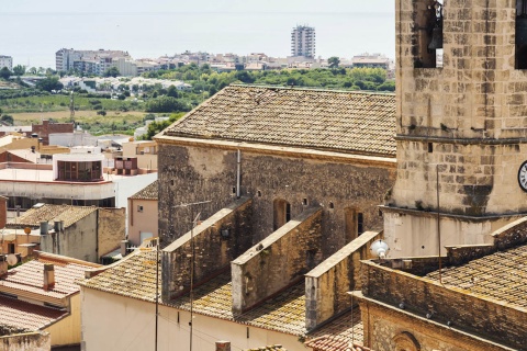 Veduta di Calafell (Tarragona, Catalogna)