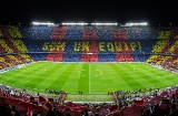 Widok panoramiczny na Camp Nou. Barcelona