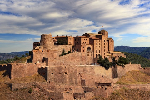 Château de Cardona (province de Barcelone, Catalogne)