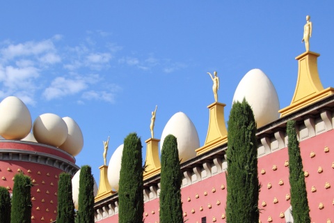 Museo Salvador Dalí a Figueres (Girona, Catalogna)