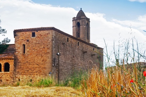 Zamek w Púbol. Bajo Ampurdán. Girona