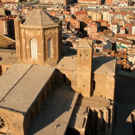 Panoramica di Lleida (Catalogna)