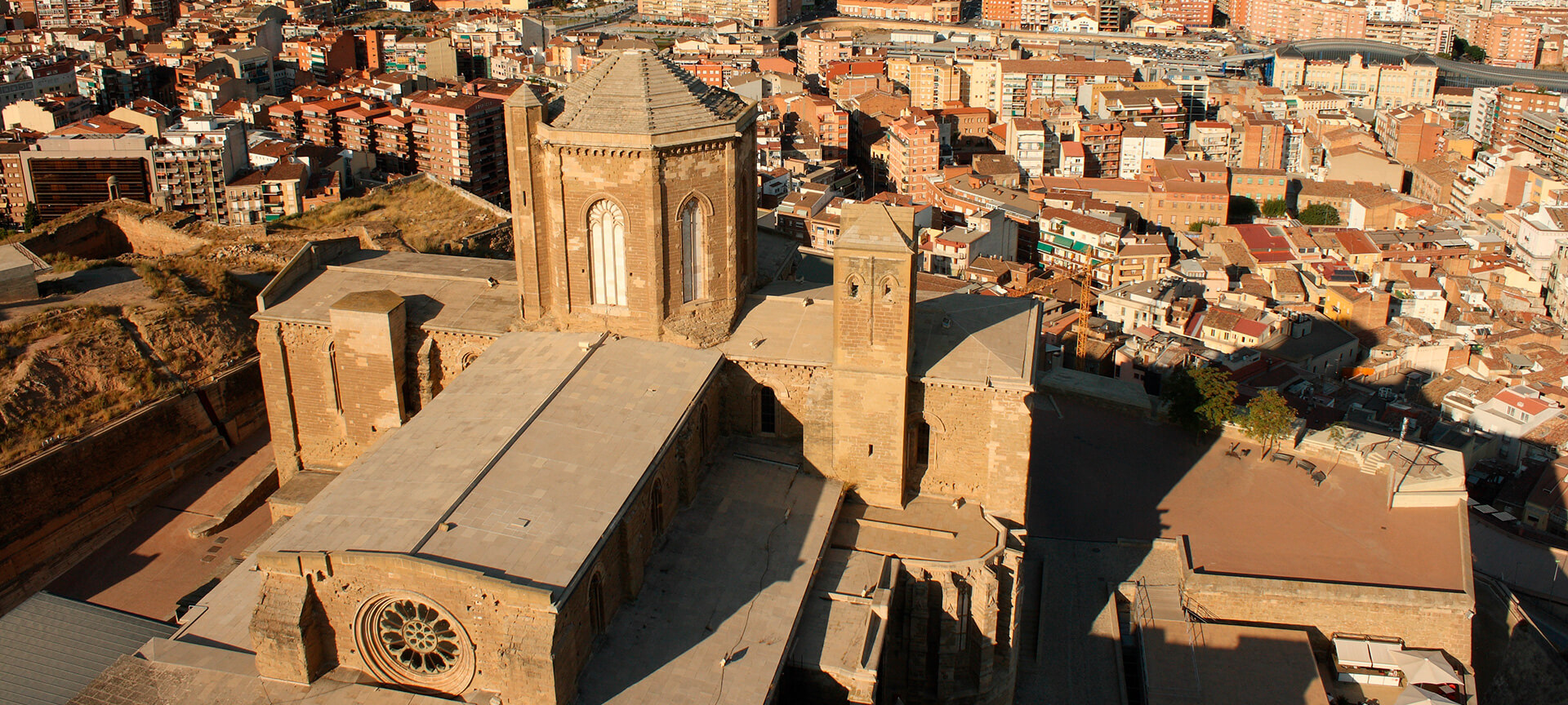 Panorámica de Lleida (Cataluña)