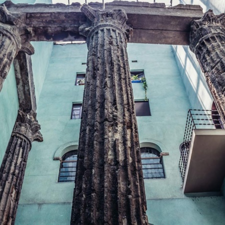 Columnas de Adriano, MUHBA, Barcelona