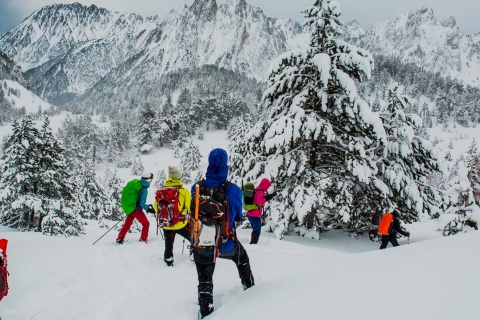 Winter adventure in the Pyrenees