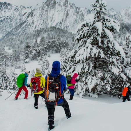 Aventure hivernale dans les Pyrénées