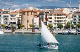 Maritime façade in Cambrils