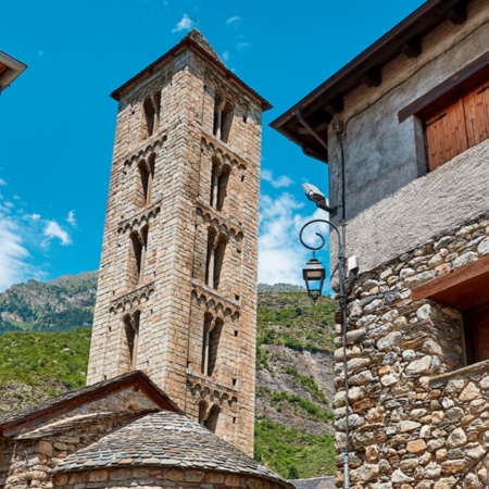 Igreja de Santa Eulalia de Erill la Vall.