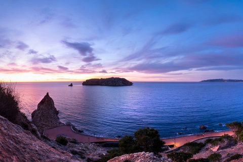 Réserve naturelle des Îles Medes à L