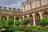 Jardins do claustro do Real Monasterio de Santes Creus