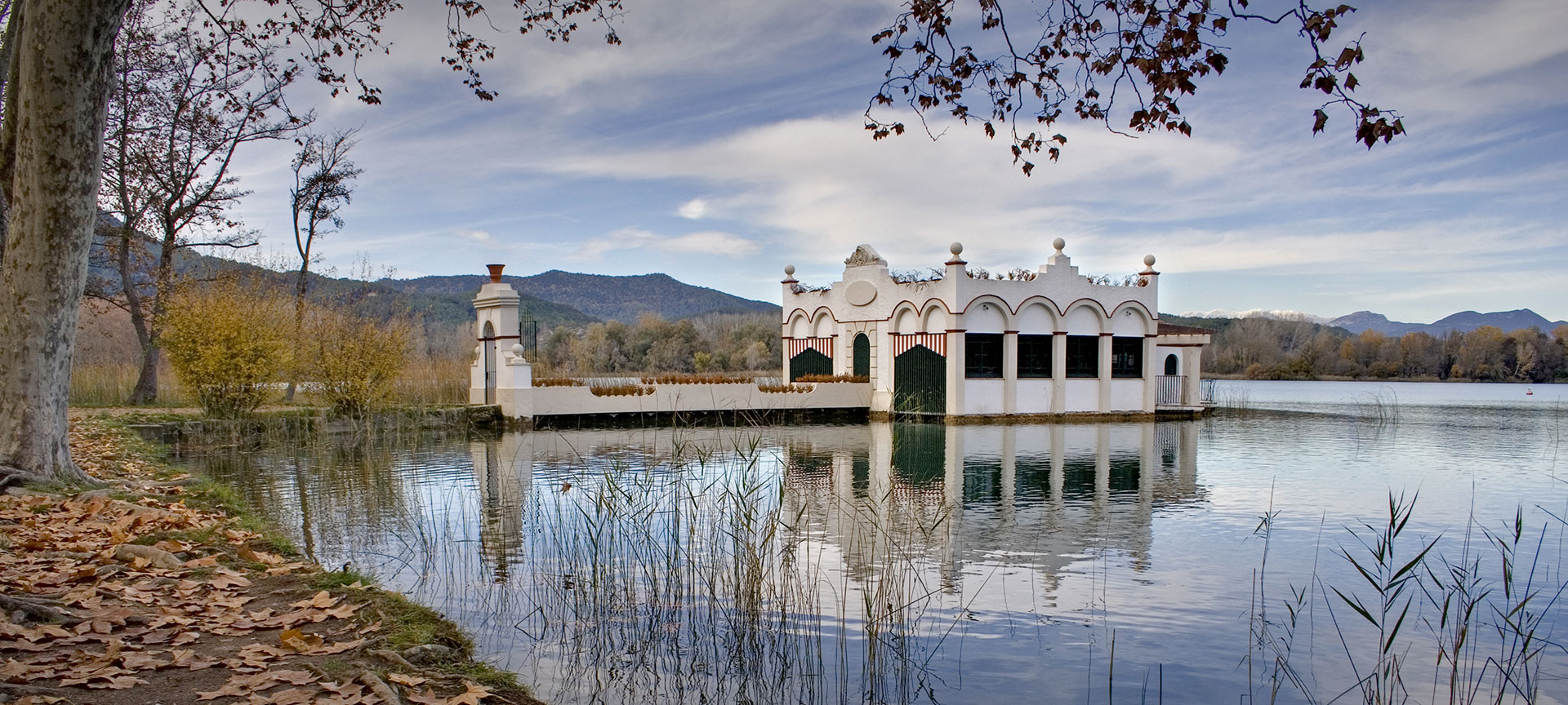 Lake Banyoles. Girona