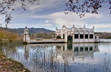 Jezioro Banyoles. Girona