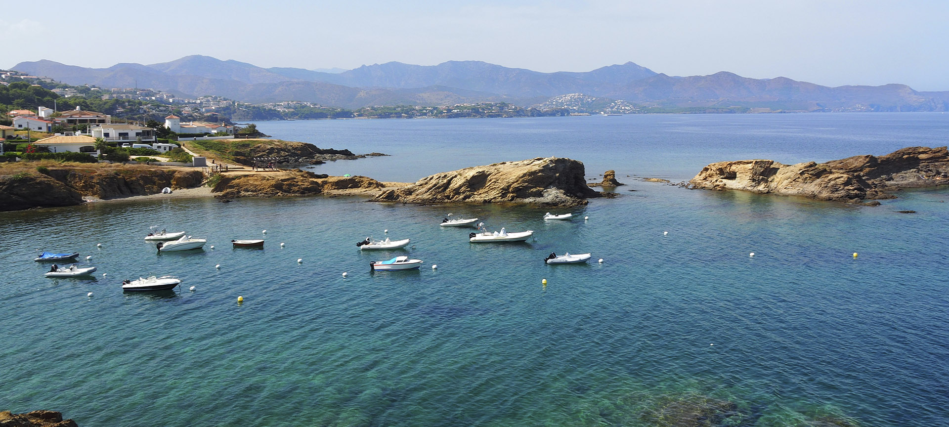 Beaches of Llança in Girona (Catalonia)