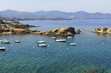 Beaches of Llança in Girona (Catalonia)