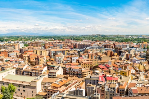 View of Lleida, Catalonia