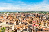 Veduta di Lleida, Catalogna