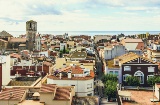 Vista de Malgrat de Mar, en Barcelona (Cataluña)