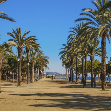 Passeio marítimo de Mataró (Barcelona, Catalunha)