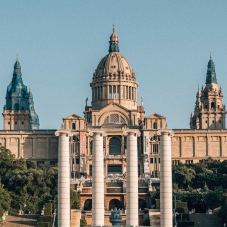 Nationales Kunstmuseum von Katalonien in Barcelona, Katalonien