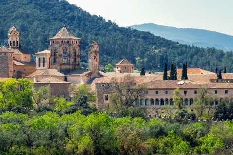  Klasztor w Poblet. Tarragona