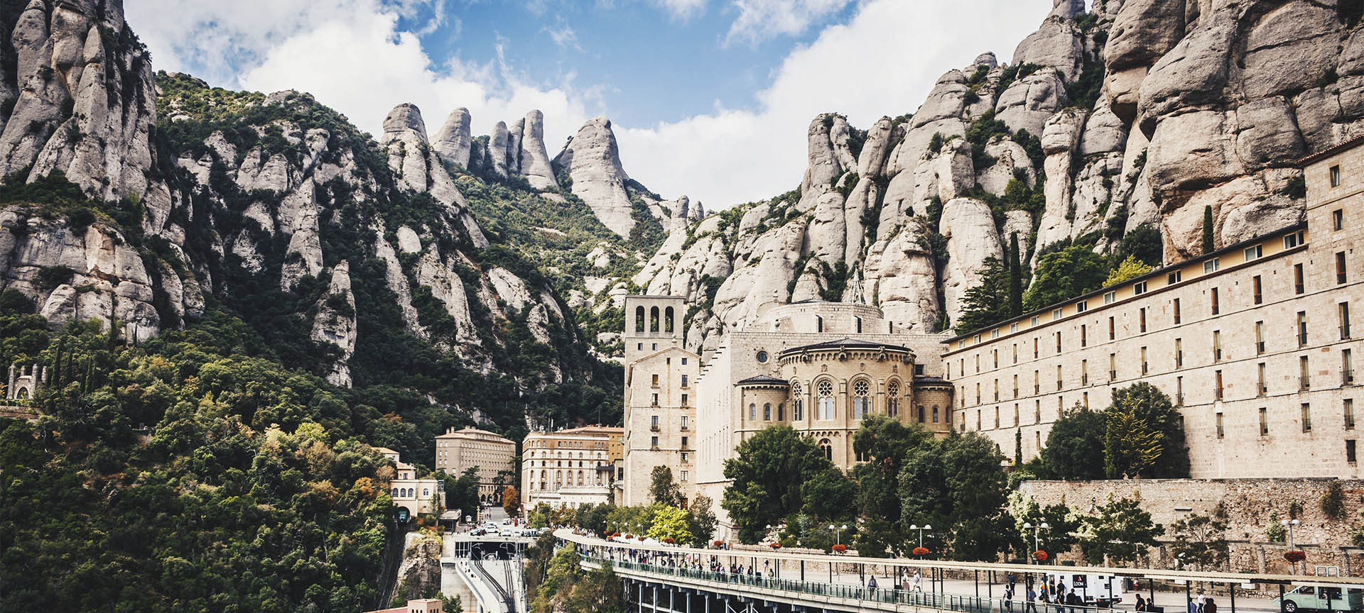 Montserrat in the province of Barcelona (Catalonia)