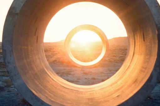 Nancy Holt Sun Tunnels, 1978.