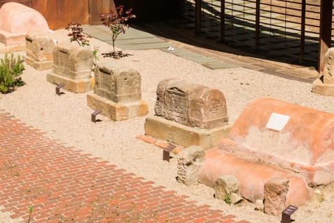Римский некрополь в Барселоне.