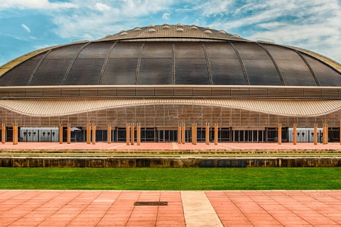 Palau de Sant Jordi. Barcelona.